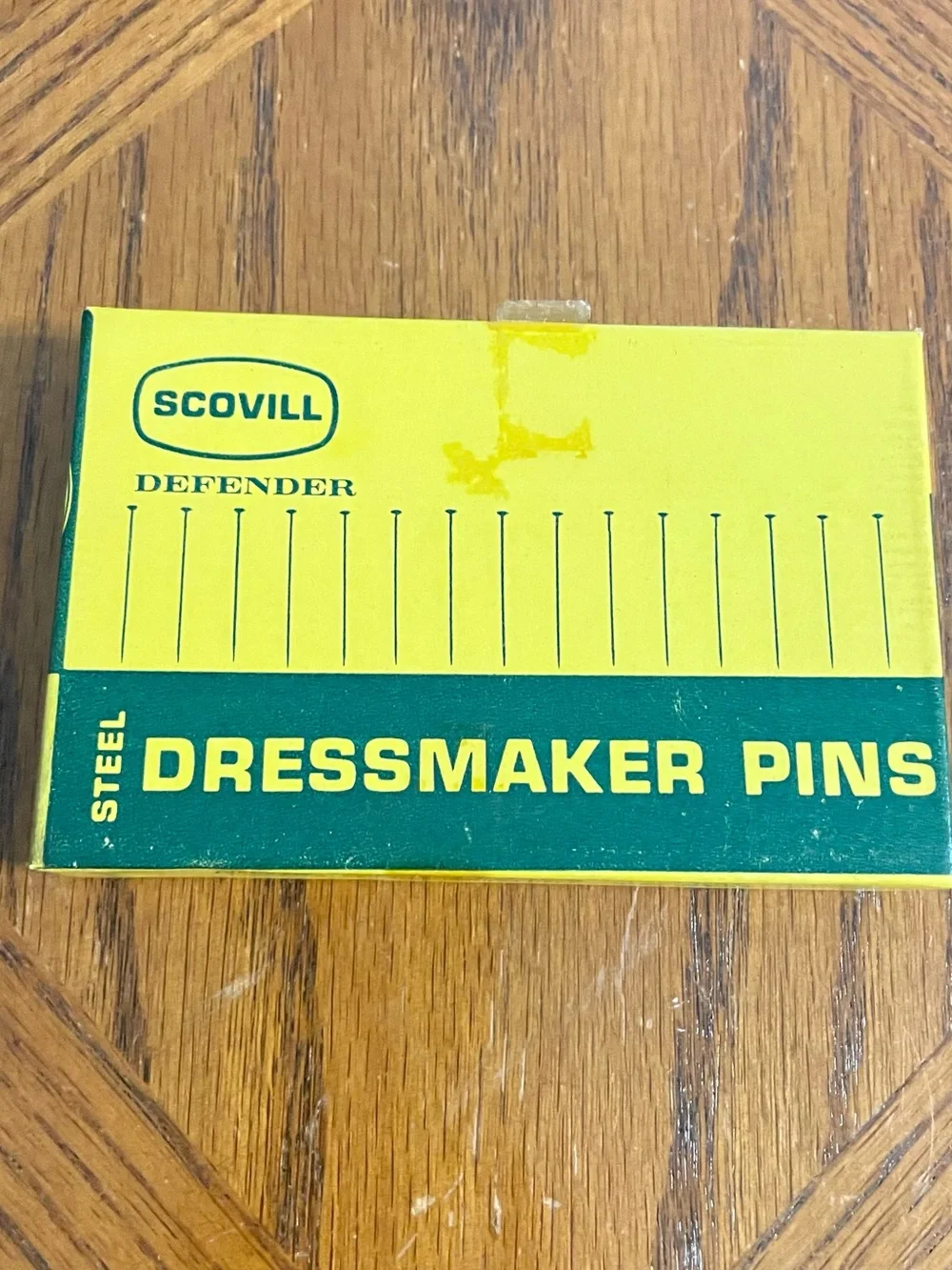 Dressmaker Pins by Scovill - 1/2 lb. Box ~ Vintsge ~ Quality!